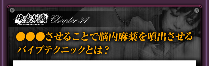 バイブを使ったセックステクニック